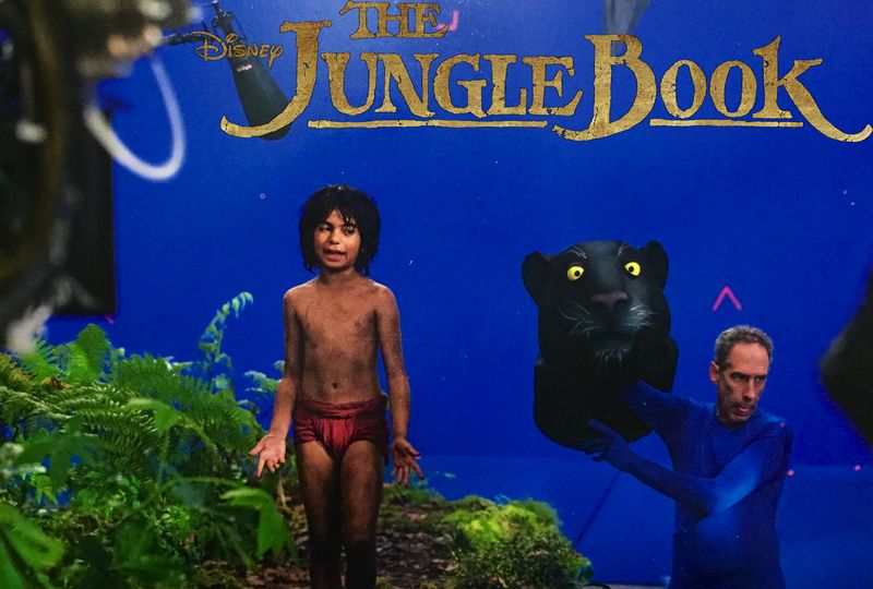 The Jungle Book — Allan Trautman with Bagheera