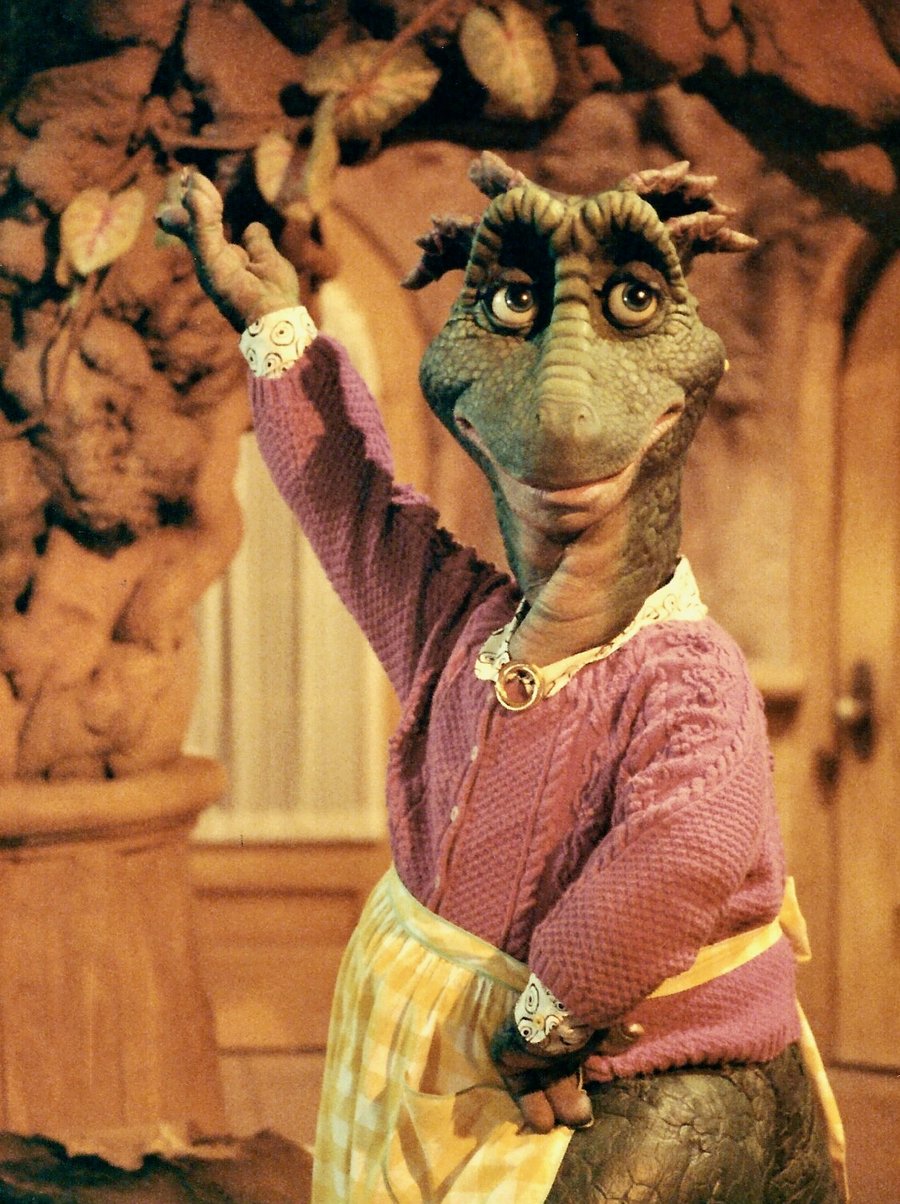 Fran Sinclair, the character Allan performed on Dinosaurs