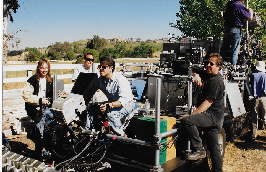 B Lanoil on location for Dr. Dolittle