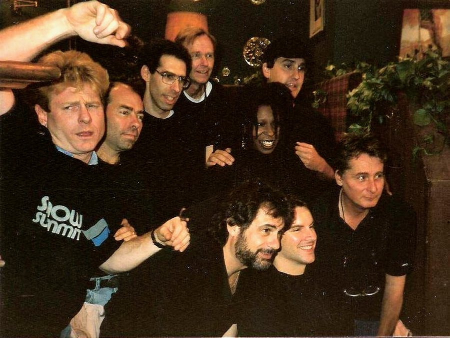 The D.C. Follies cast and crew with Whoopi Goldberg